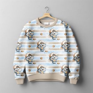 Hovedbilde Merino/Bambus French Terry Sm&aring;kjeksen