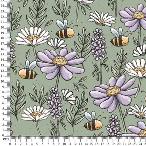 Hovedbilde Merino/Bambus French Terry Fagereng