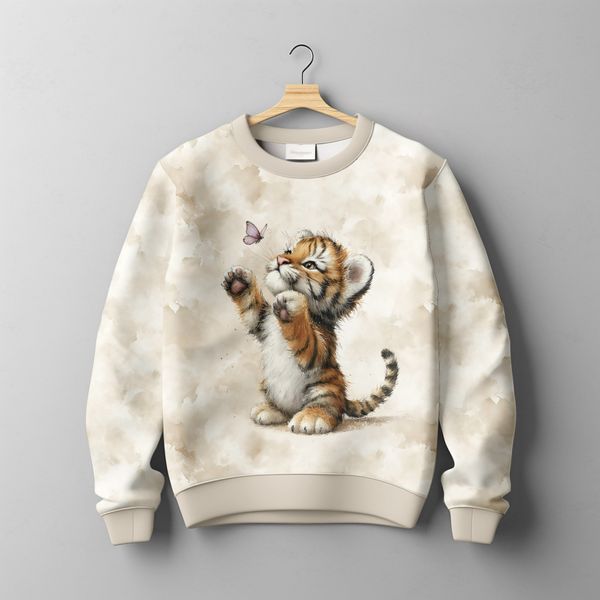 French terry Lillebr&oslash;l Bakgrunn