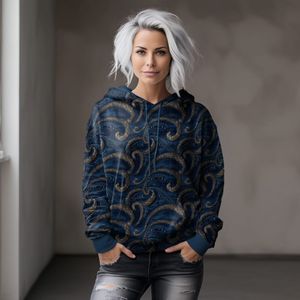 Hovedbilde B&oslash;rstet French Terry Golden Wave