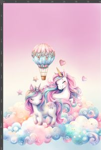 Hovedbilde FT panel Lovely Unicorns,  str M, 40x60cm