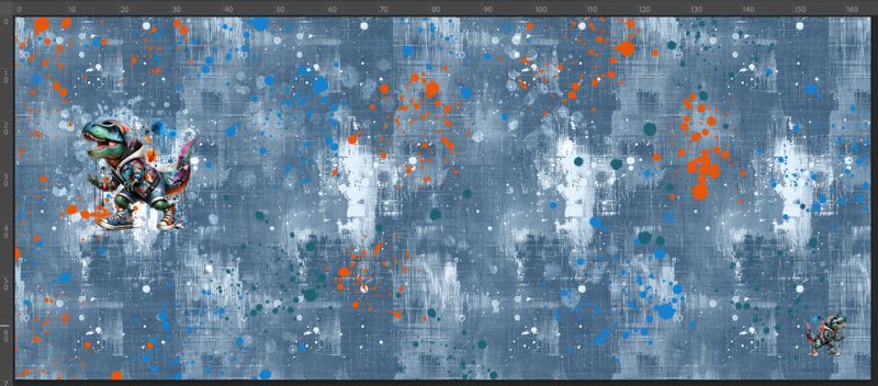 Jersey panel Dino, 165x70 cm