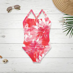 Hovedbilde Swim-lycra - Korallblomst
