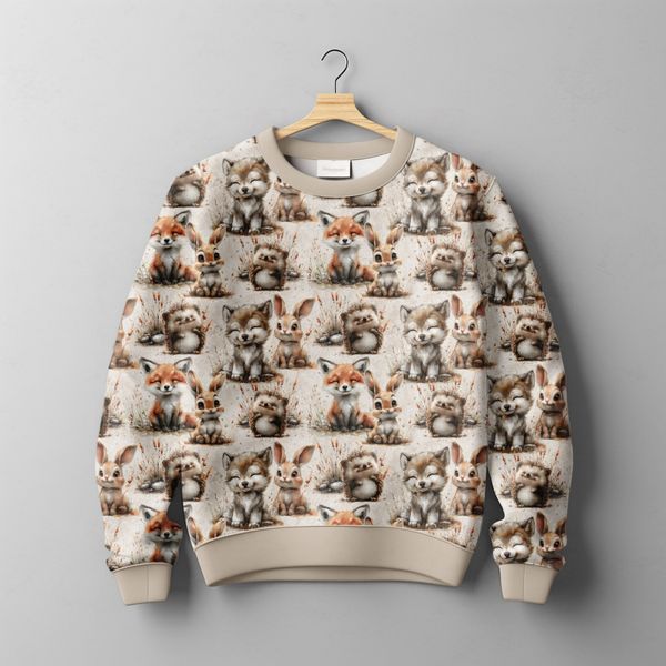 Merino/Bambus French Terry S&oslash;te Sm&aring;