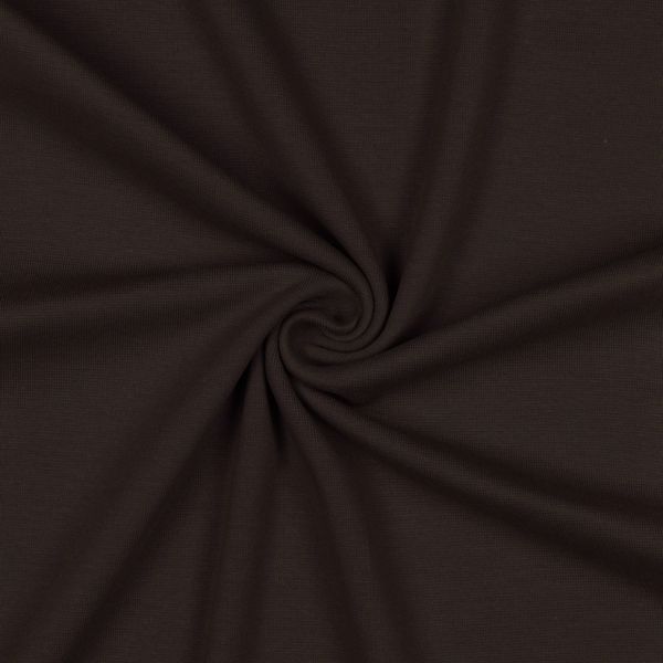 French Terry Mørk Sjokolade